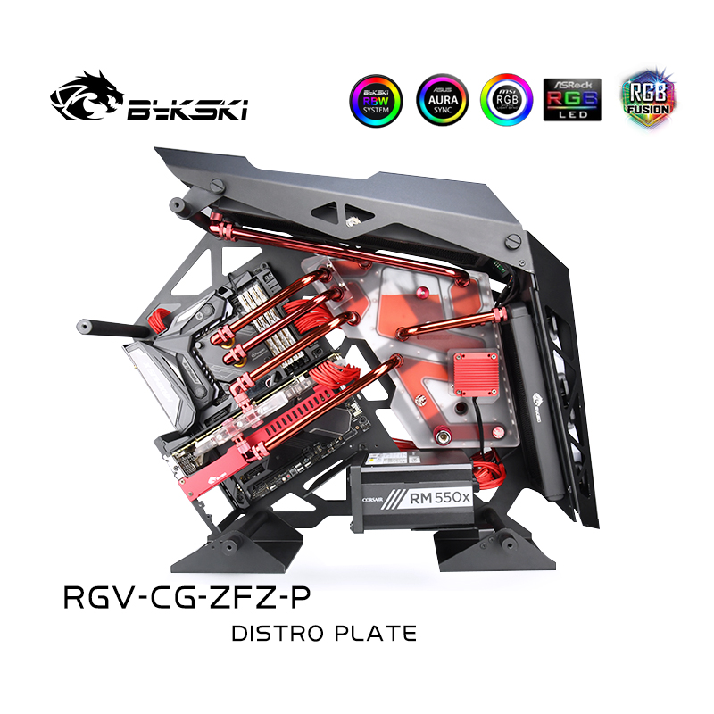 BYKSKI Acrylic Board Water Cha - Distro Plate Ddc Pump Combo ulasan dan harga
