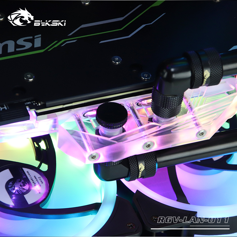 BYKSKI Distro Plate Acrylic Bo - Distro Plate Ddc Pump Combo ulasan dan harga
