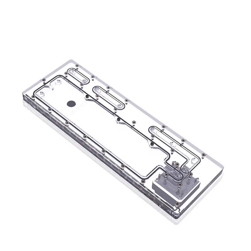 BYKSKI Acrylic Tank Use for CO - Distro Plate Ddc Pump Combo ulasan dan harga
