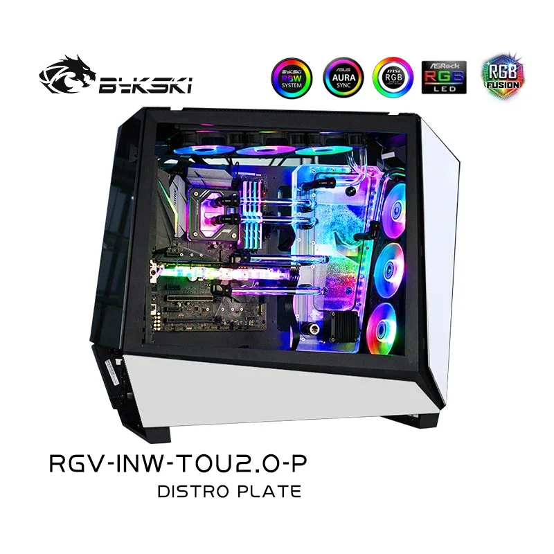 BYKSKI RGV-INW-TOU2.0-P Acryli - Distro Plate Ddc Pump Combo ulasan dan harga
