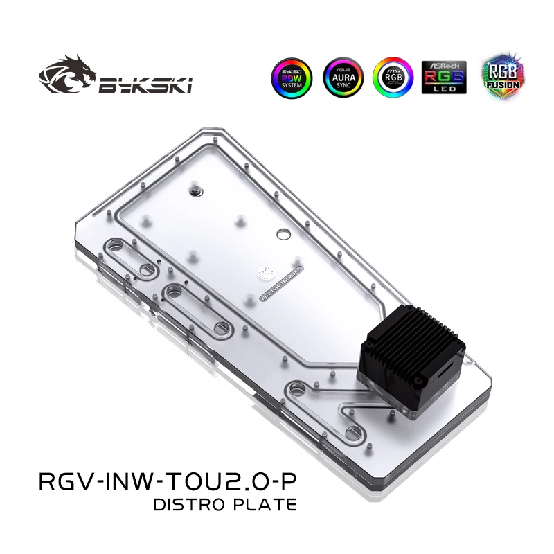 BYKSKI Acrylic Board Water Cha - Distro Plate Ddc Pump Combo ulasan dan harga