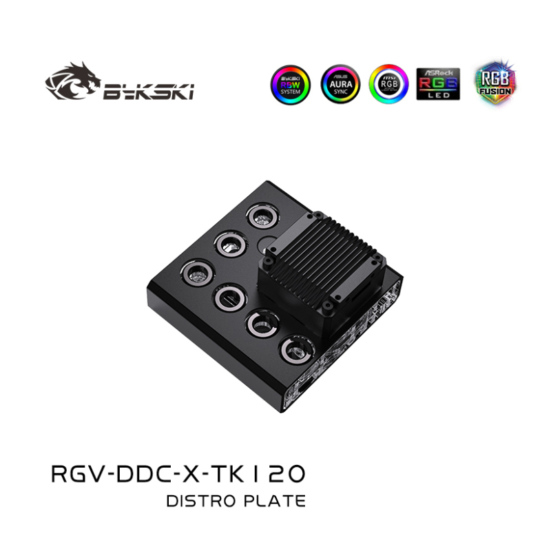 Bykski RGV-DDC-X-TK120/240 / A - Distro Plate Ddc Pump Combo ulasan dan harga