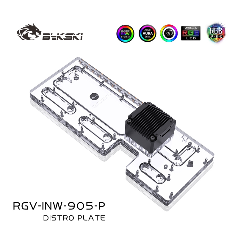 Bykski RGV-INW-905-P Acrylic D - Distro Plate Ddc Pump Combo ulasan dan harga